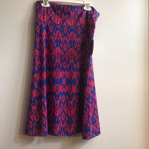 NWT LulaRoe azure skirt size small